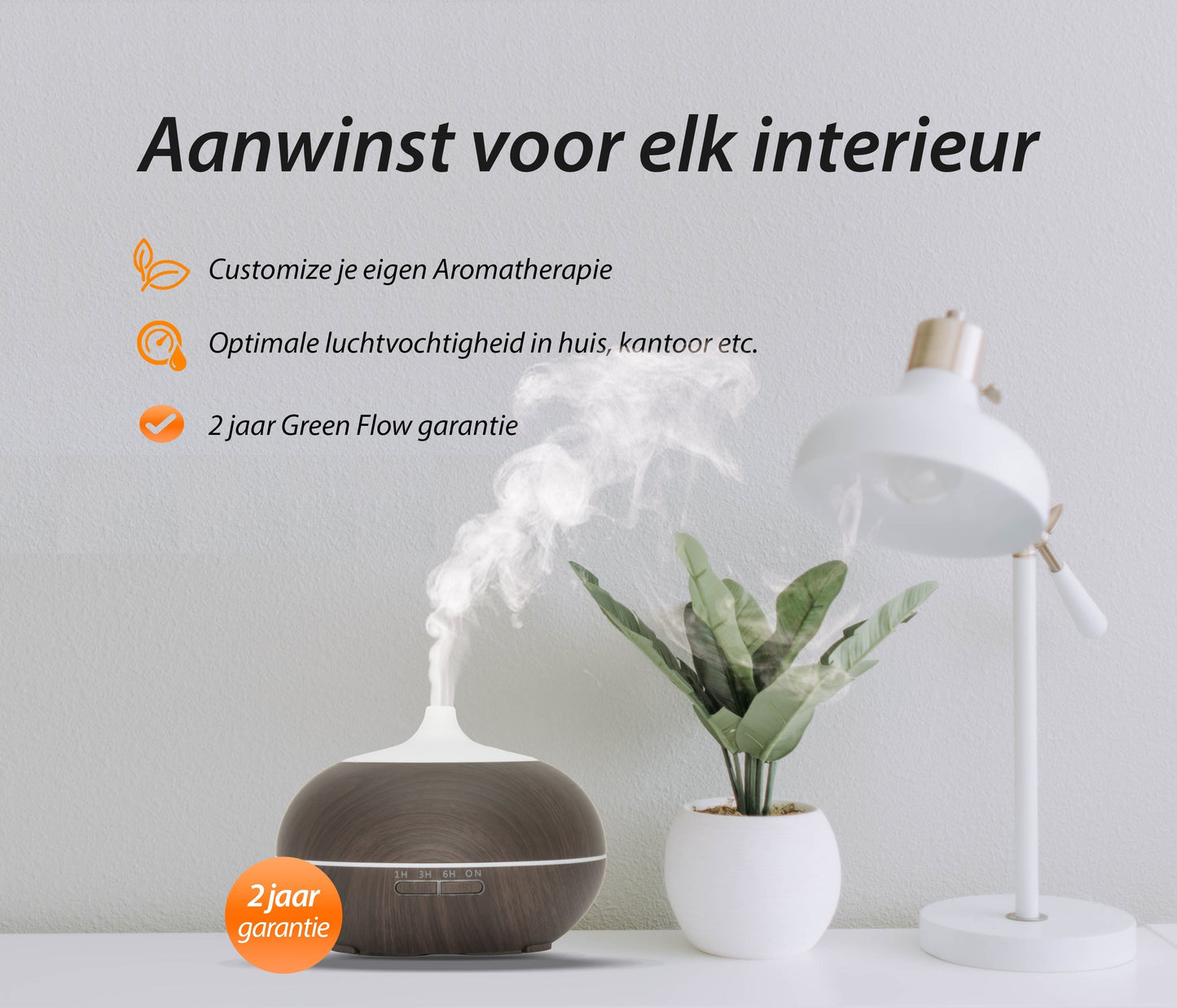 Sun Shine Pro - Donker Hout - Aroma Diffuser