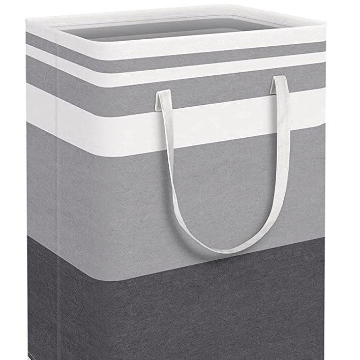 Foldable Laundry Basket Cotton - Modern Large Capacity Storage Basket