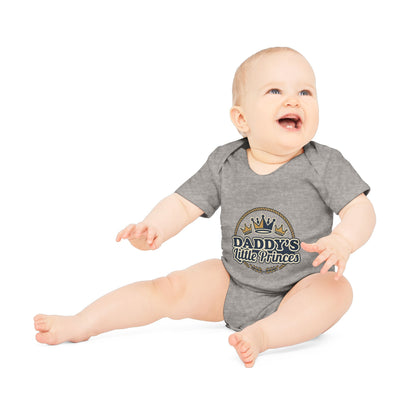 Daddy's Little Princess Baby Bodysuit — Organic Short Sleeve Onesie