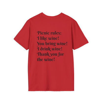 Park Day T‑Shirt — Picnic & Picnic rules