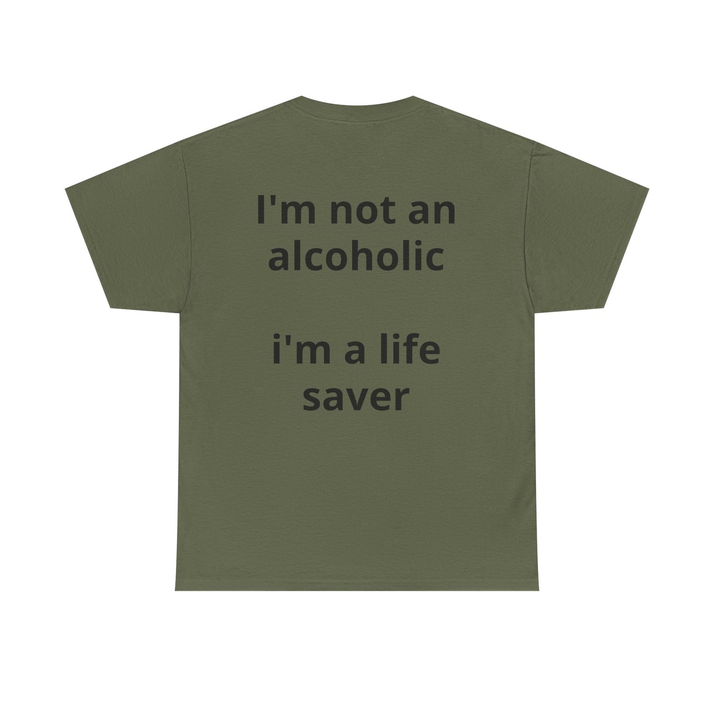 Whisky Humor T-Shirt — "One Glass of Whisky a Day..." Funny Drinking Tee