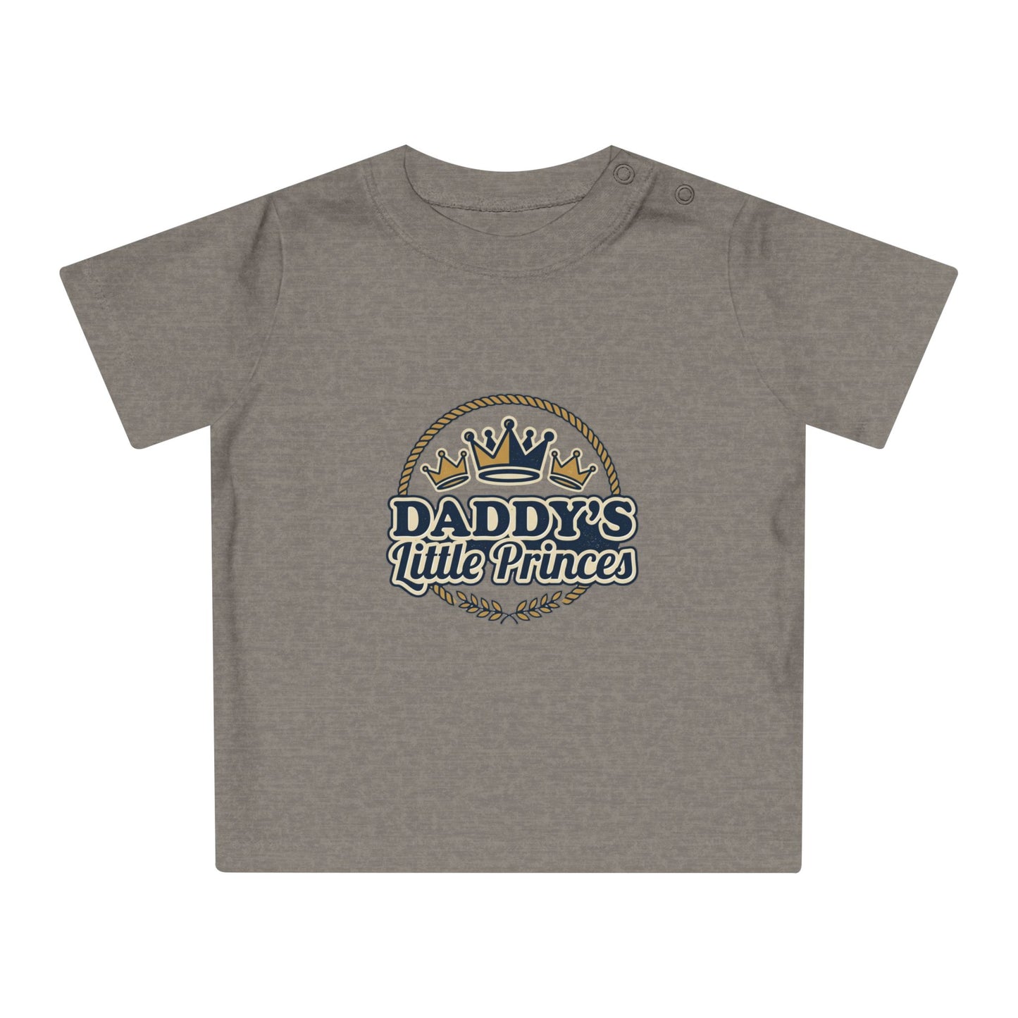 Daddy's Little Princess Baby T-Shirt — Cute Royal Crown Infant Tee