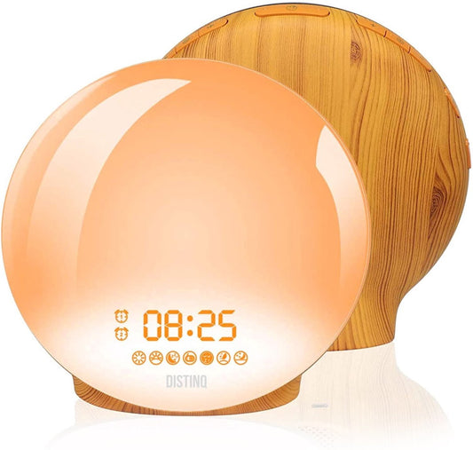 DistinQ Wake-Up Light Wood