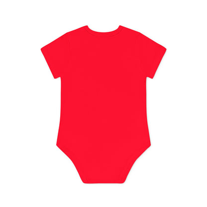 Daddy's Little Angel Baby Bodysuit - Organic Short Sleeve Infant Onesie
