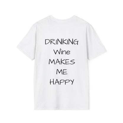 Cheers T-Shirt — Vintage Man Raising Glass "Savor the Moment" Graphic Tee