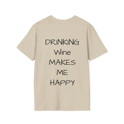Cheers T-Shirt — Vintage Man Raising Glass "Savor the Moment" Graphic Tee