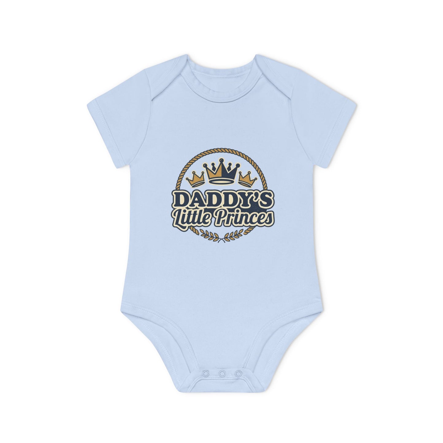 Daddy's Little Princess Baby Bodysuit — Organic Short Sleeve Onesie