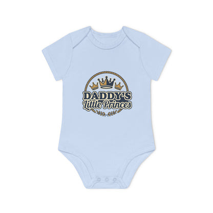 Daddy's Little Princess Baby Bodysuit — Organic Short Sleeve Onesie