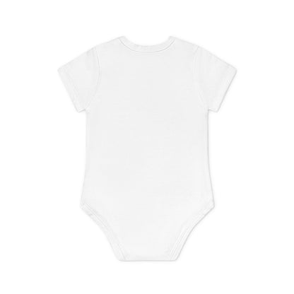 Daddy's Little Angel Baby Bodysuit - Organic Short Sleeve Infant Onesie