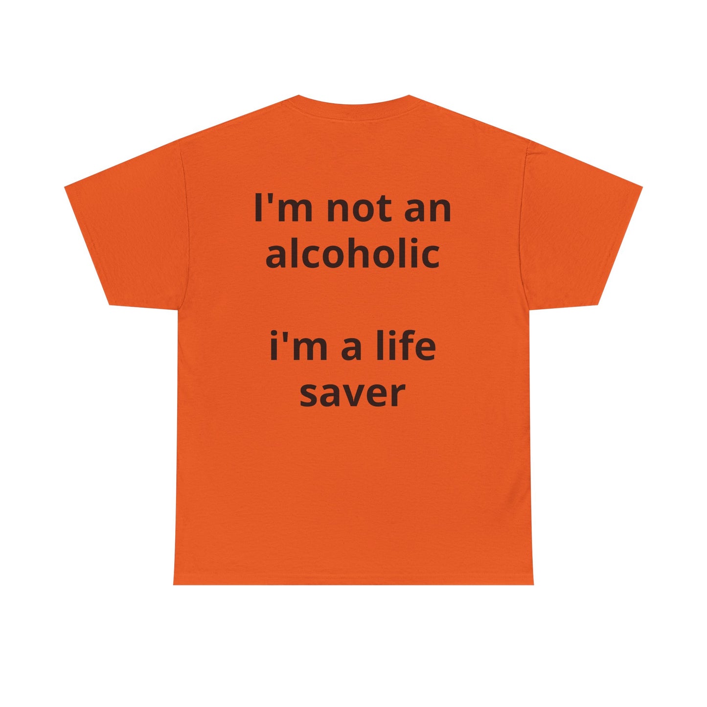 Whisky Humor T-Shirt — "One Glass of Whisky a Day..." Funny Drinking Tee