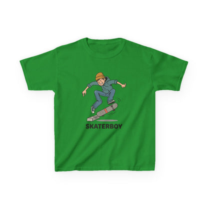 Kids Skateboard Tee – 'Skaterboy' Graphic Shirt for Boys & Girls