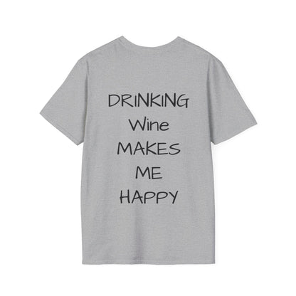 Cheers T-Shirt — Vintage Man Raising Glass "Savor the Moment" Graphic Tee