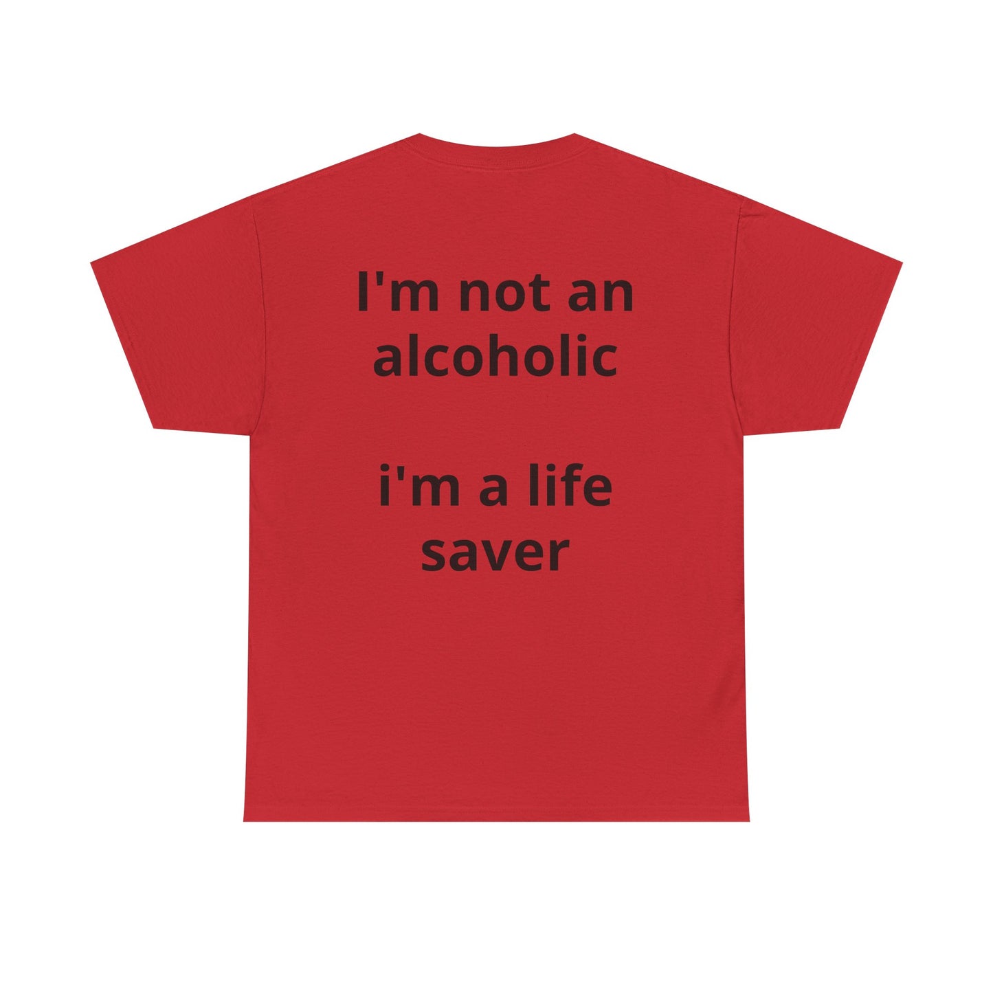 Whisky Humor T-Shirt — "One Glass of Whisky a Day..." Funny Drinking Tee