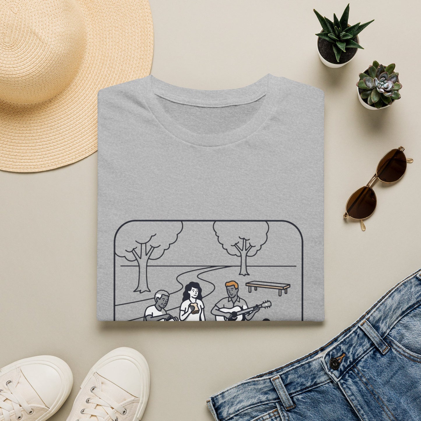 Park Day T‑Shirt — Picnic & Picnic rules