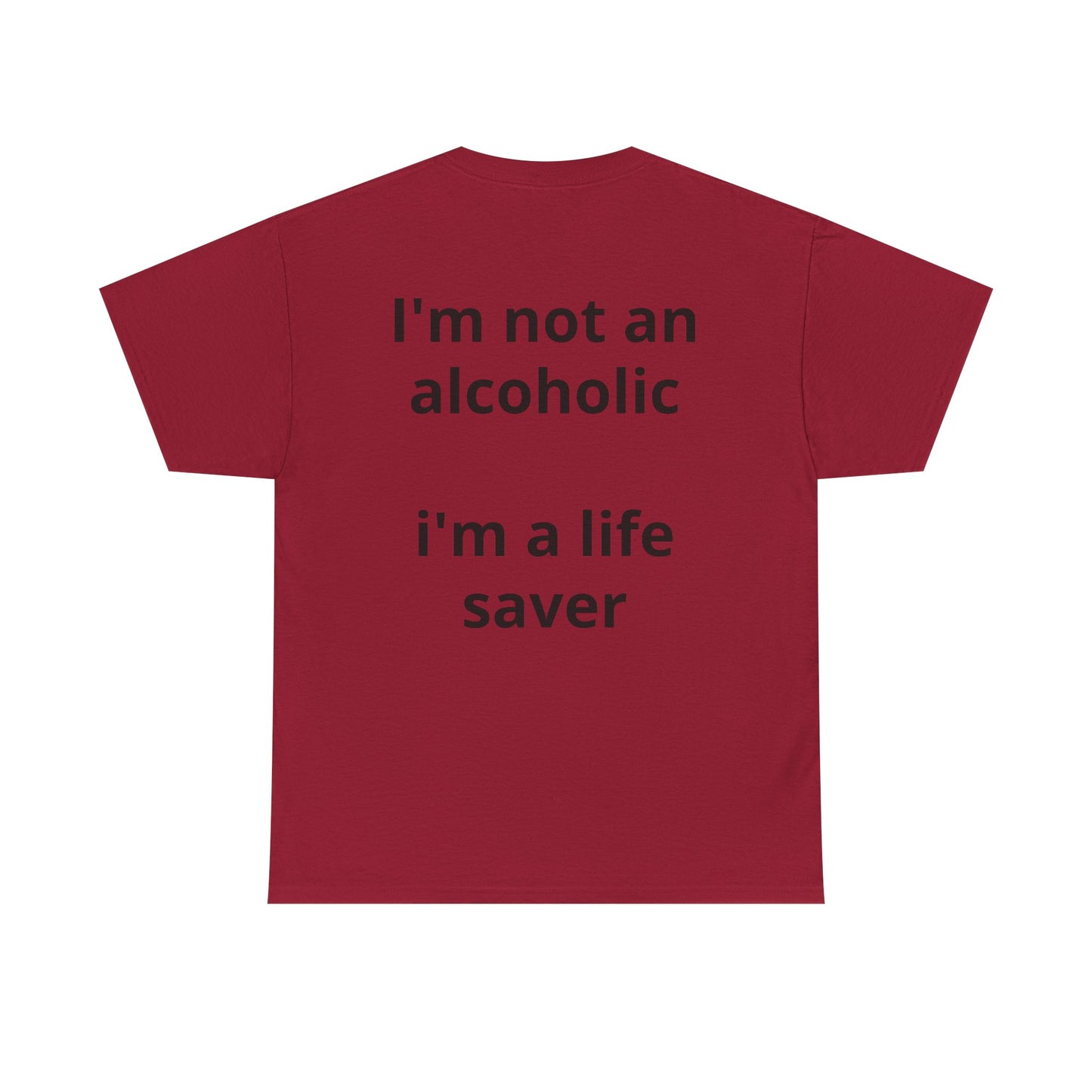 Whisky Humor T-Shirt — "One Glass of Whisky a Day..." Funny Drinking Tee