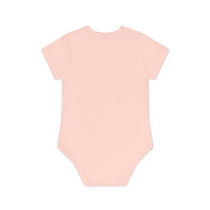 Daddy's Little Angel Baby Bodysuit - Organic Short Sleeve Infant Onesie
