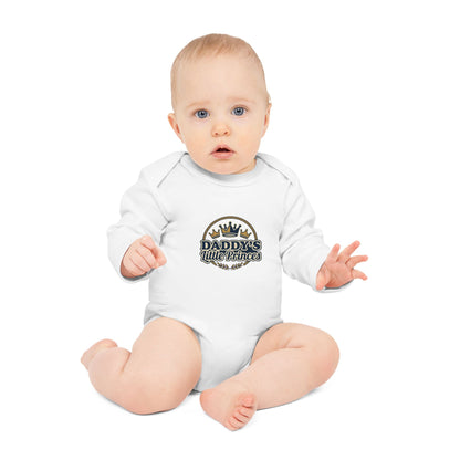 Baby Bodysuit – "Daddy's Little Princess" Organic Long-Sleeve Infant Onesie