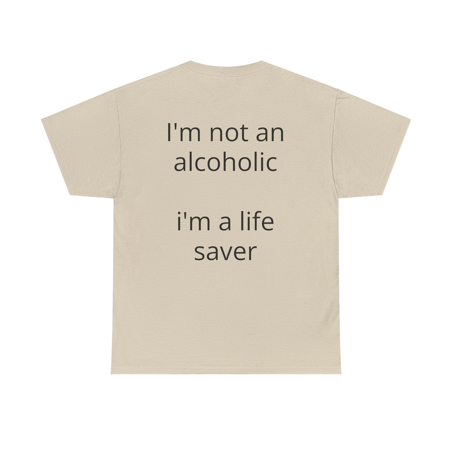 Whisky Humor T-Shirt — "One Glass of Whisky a Day..." Funny Drinking Tee