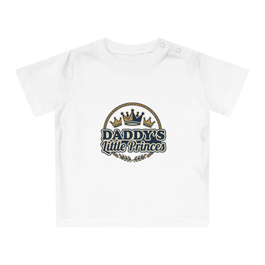 Daddy's Little Princess Baby T-Shirt — Cute Royal Crown Infant Tee