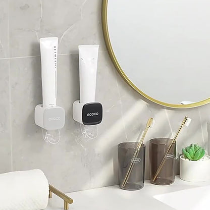 Automatische Tandpasta Dispenser - Wandmontage Tandpasta Knijper met Stofkap
