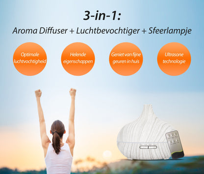 Essential Pro - Wit Hout - Aroma Diffuser