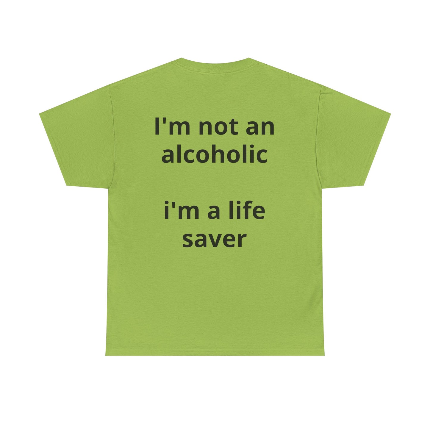 Whisky Humor T-Shirt — "One Glass of Whisky a Day..." Funny Drinking Tee