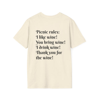 Park Day T‑Shirt — Picnic & Picnic rules