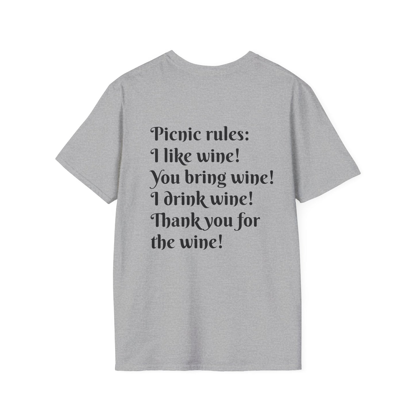Park Day T‑Shirt — Picnic & Picnic rules