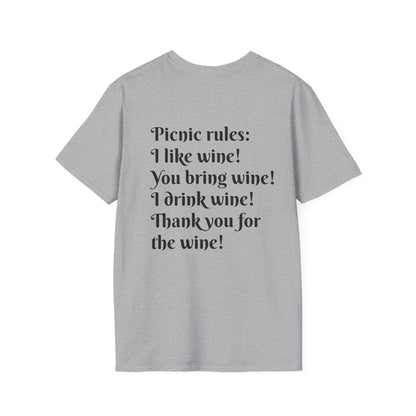 Park Day T‑Shirt — Picnic & Picnic rules