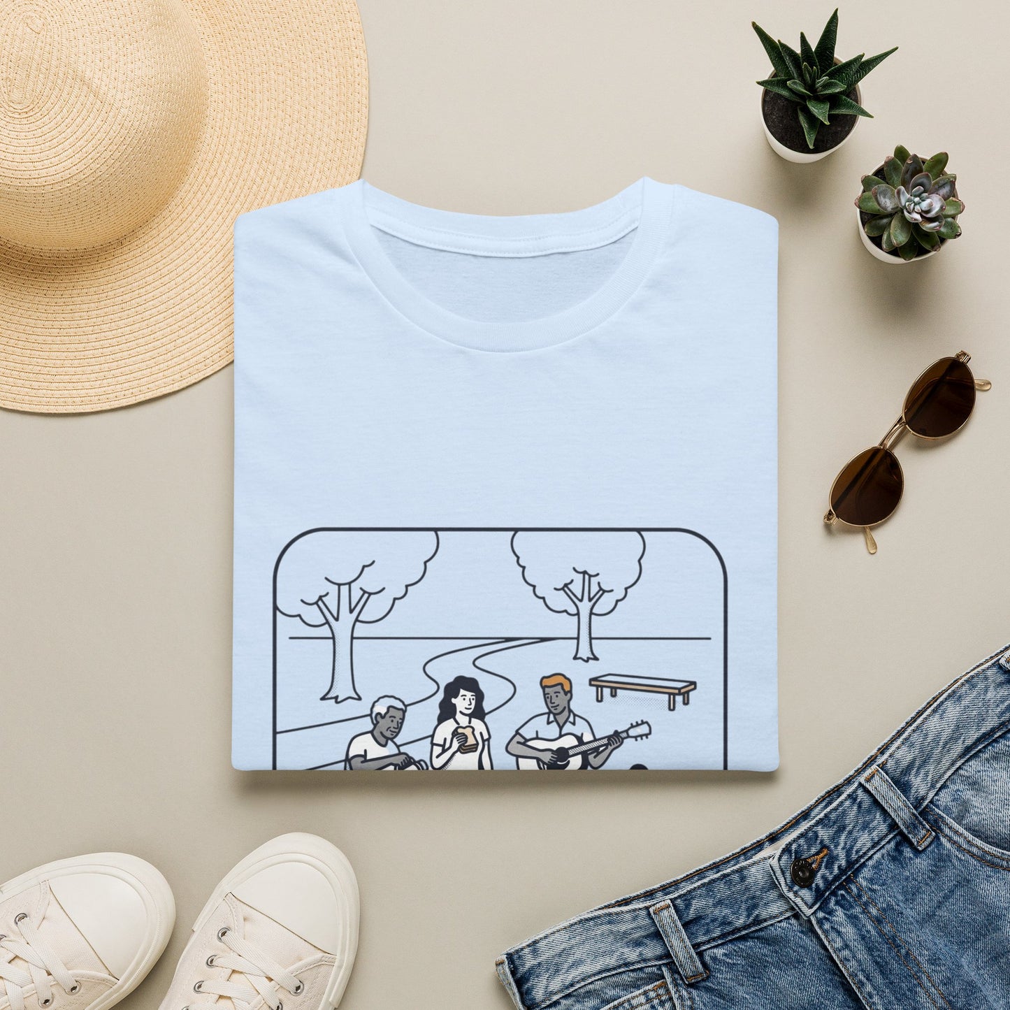 Park Day T‑Shirt — Picnic & Picnic rules