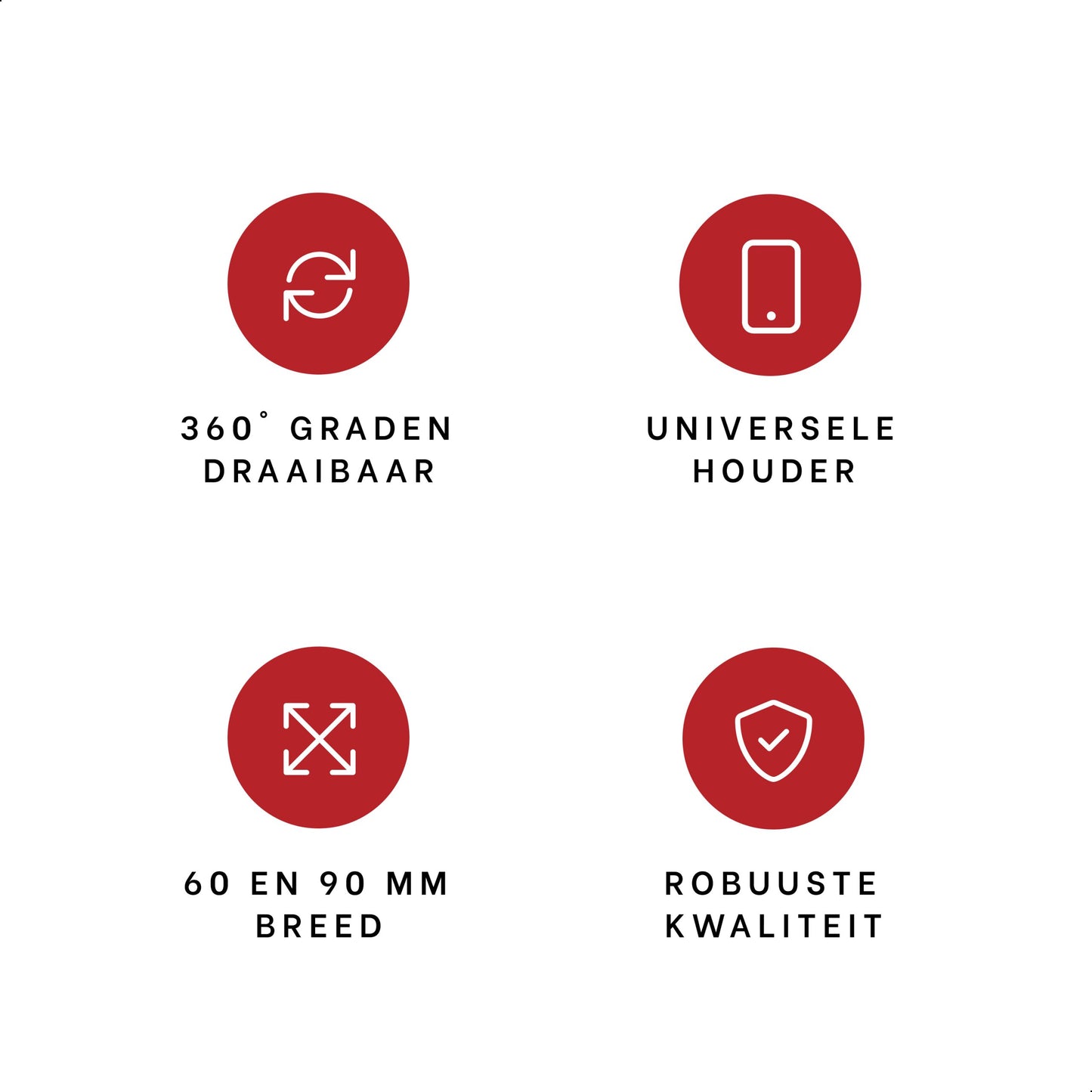 DistinQ Phone holder for bicycle and motorcycle 360°