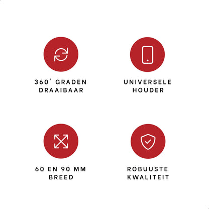 DistinQ Phone holder for bicycle and motorcycle 360°