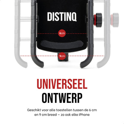DistinQ Phone holder for bicycle and motorcycle 360°