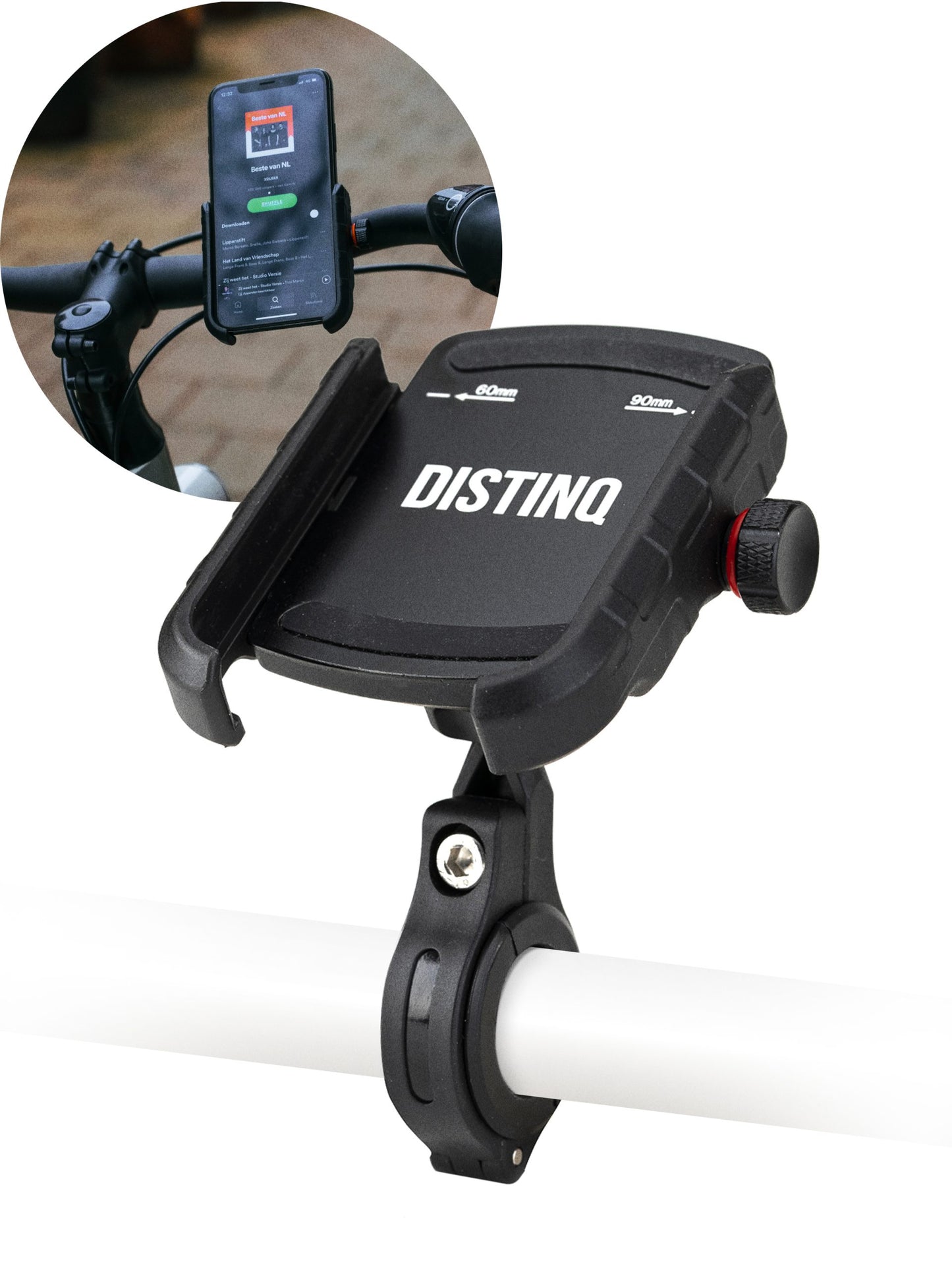 DistinQ Phone holder for bicycle and motorcycle 360°