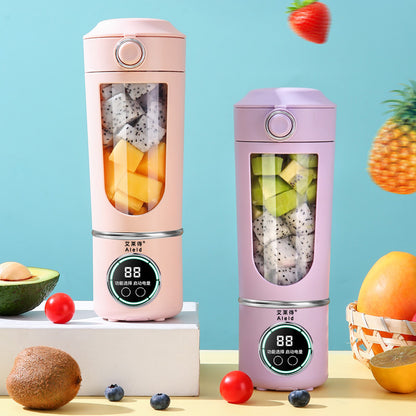 Draagbare Oplaadbare Blender 700ml - USB Smoothie Maker & Juicer