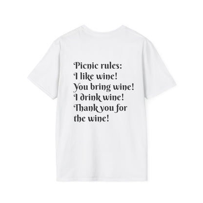 Park Day T‑Shirt — Picnic & Picnic rules