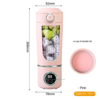 Draagbare Oplaadbare Blender 700ml - USB Smoothie Maker & Juicer