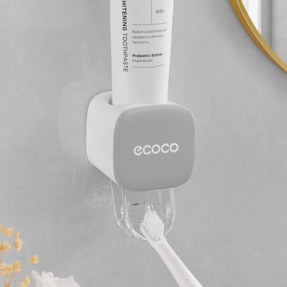 Automatische Tandpasta Dispenser - Wandmontage Tandpasta Knijper met Stofkap