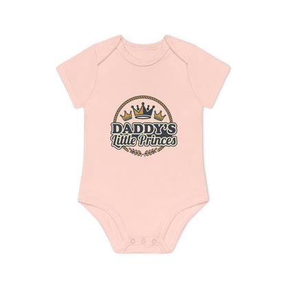 Daddy's Little Princess Baby Bodysuit — Organic Short Sleeve Onesie