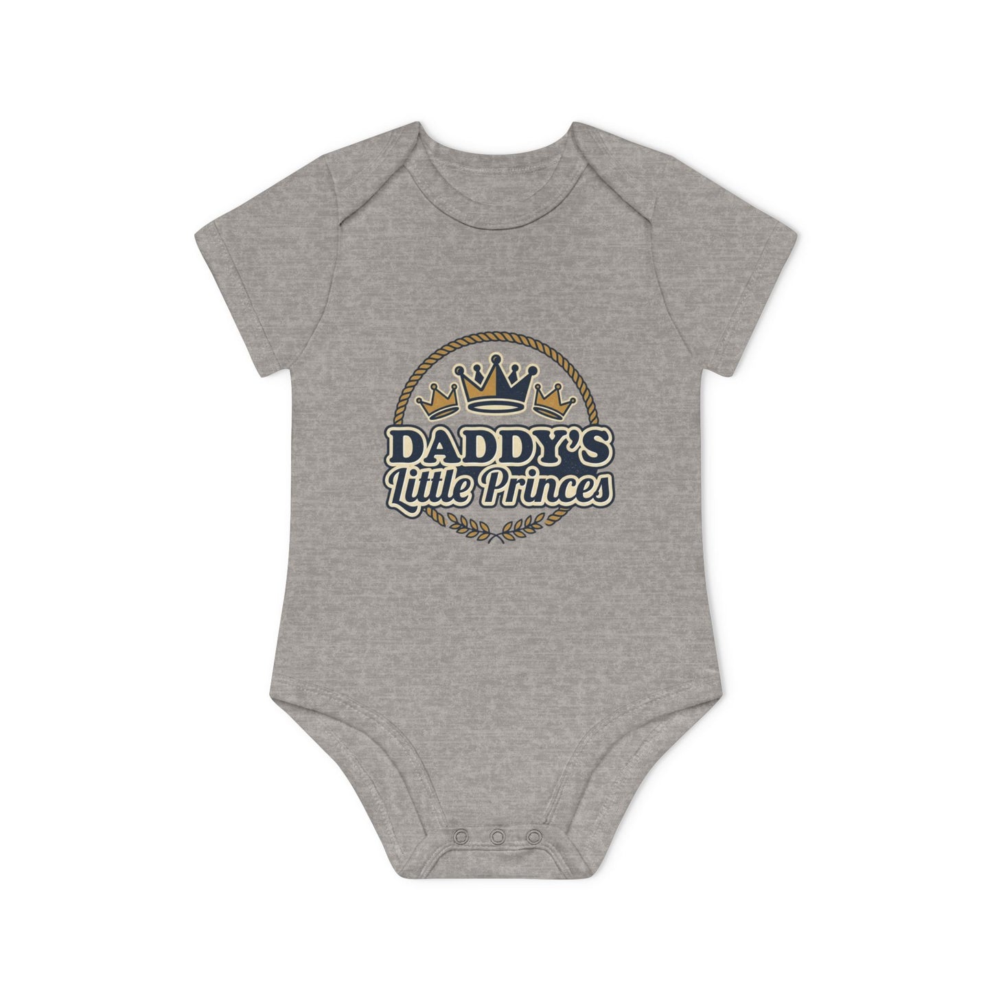 Daddy's Little Princess Baby Bodysuit — Organic Short Sleeve Onesie