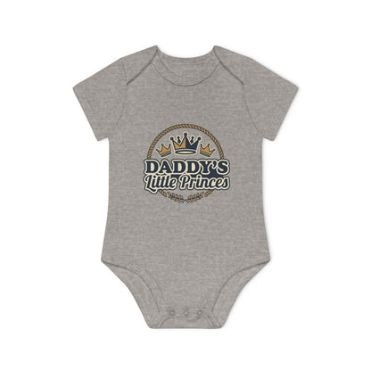 Daddy's Little Princess Baby Bodysuit — Organic Short Sleeve Onesie