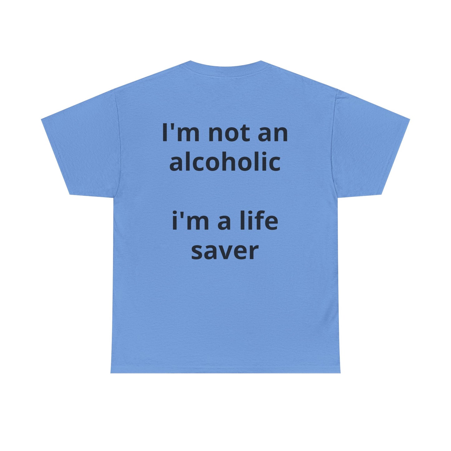 Whisky Humor T-Shirt — "One Glass of Whisky a Day..." Funny Drinking Tee