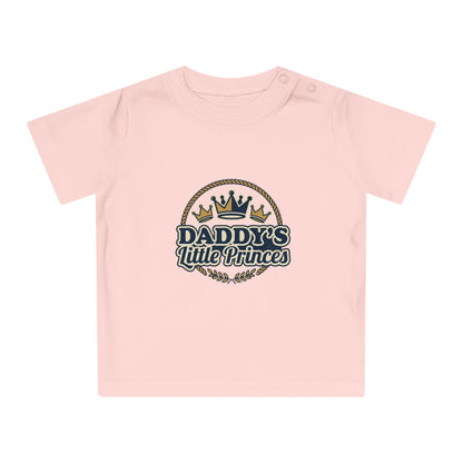 Daddy's Little Princess Baby T-Shirt — Cute Royal Crown Infant Tee
