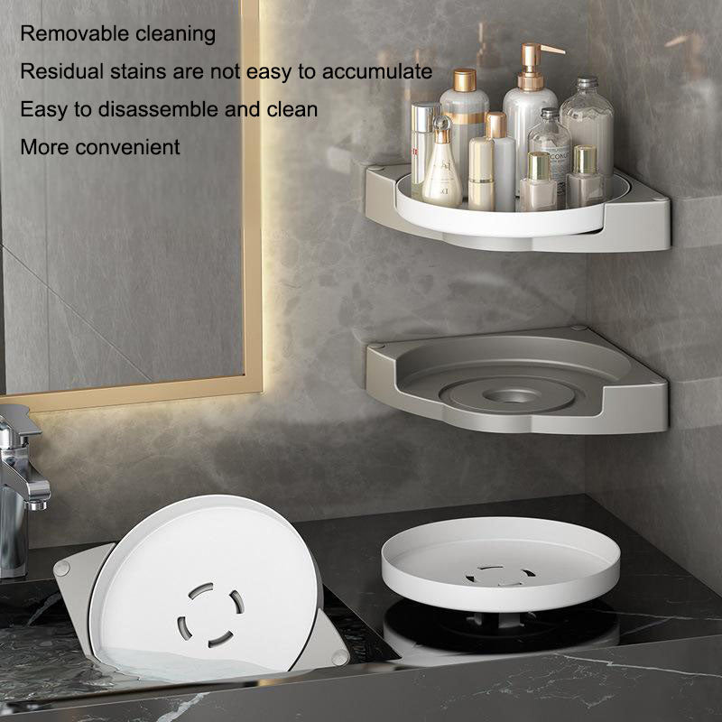 Draaibaar Badkamer Hoekrek - Wandmontage Zonder Boren