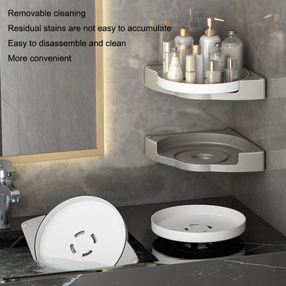 Draaibaar Badkamer Hoekrek - Wandmontage Zonder Boren