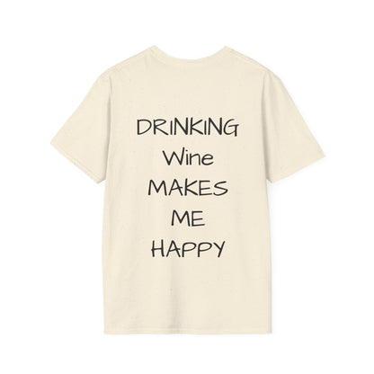 Cheers T-Shirt — Vintage Man Raising Glass "Savor the Moment" Graphic Tee