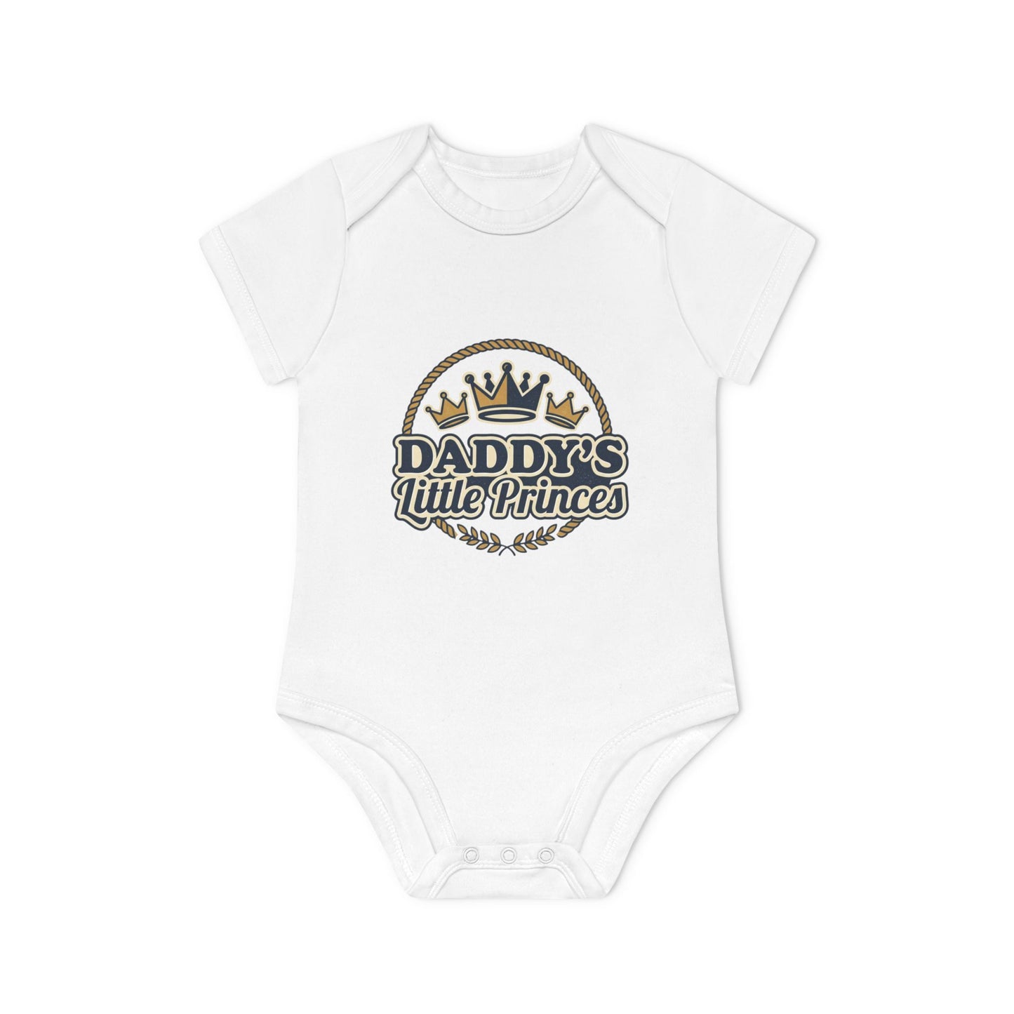 Daddy's Little Princess Baby Bodysuit — Organic Short Sleeve Onesie