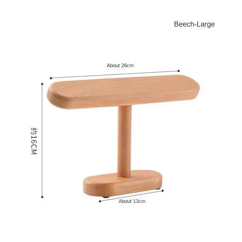 Luxe Houten Sieraden Standaard - Walnoothout Display voor Horloges & Armbanden