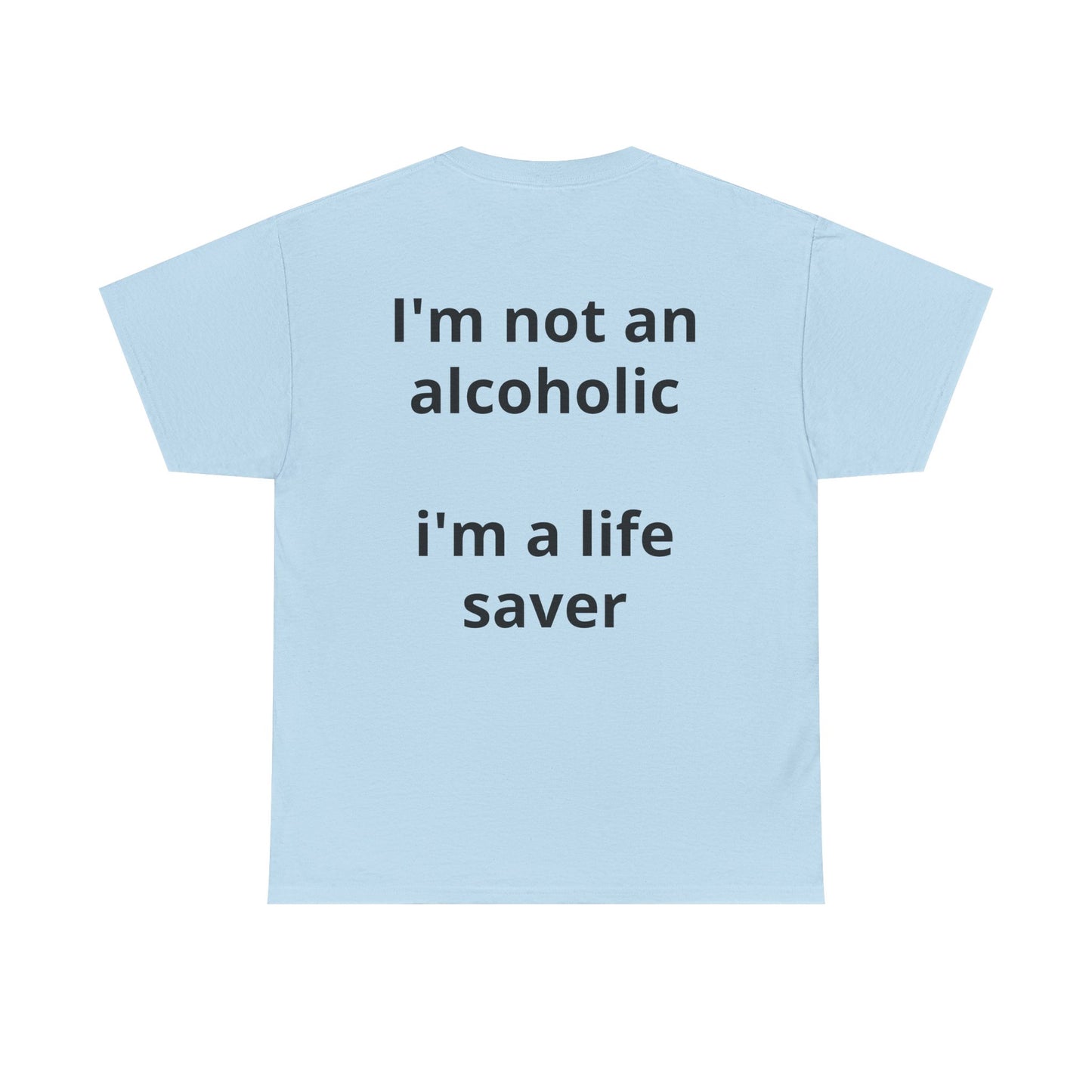 Whisky Humor T-Shirt — "One Glass of Whisky a Day..." Funny Drinking Tee