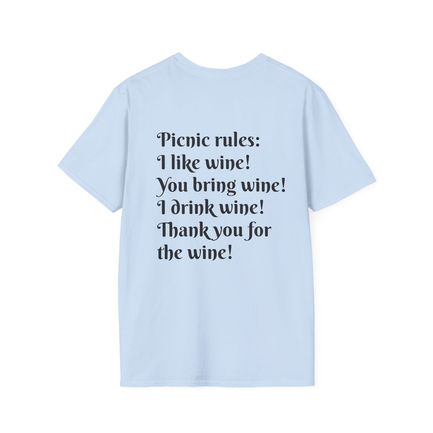 Park Day T‑Shirt — Picnic & Picnic rules
